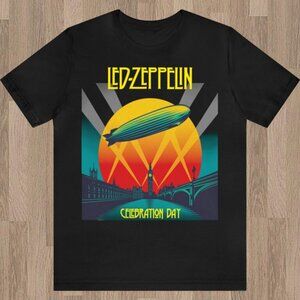 Vintage Led Zeppelin Celebration Day Rock Music Band Fan Gift T-Shirt 92
